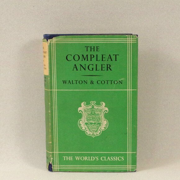 The Compleat Angler by Walton & Cotton, World's Classics Fishing Book Complete - Picture 1 of 10